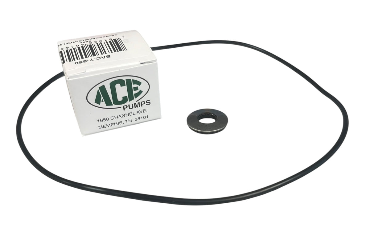 Ace Pumps Repair Kit for FMC-650 Series, Carbon/Ceramic/Viton Seal (52720) - RK-FMC-650