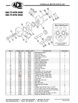 Ace Pumps Flat Steel Washer For 3/8" Needle Valve (200 Series Motor) - 42040