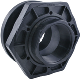 Banjo Poly Bulkhead Tank Fitting with EPDM Gasket 4" - TF400