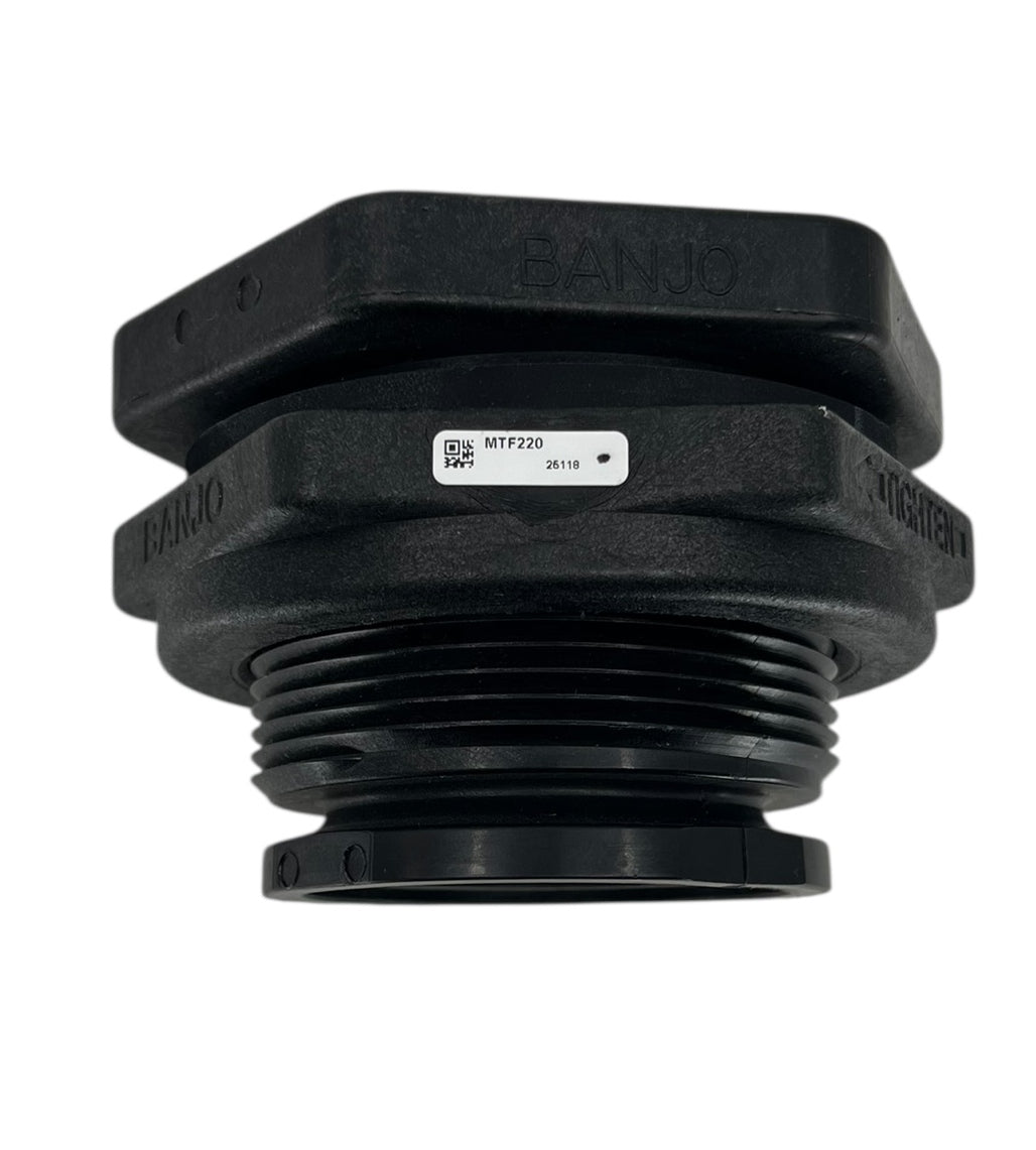 Banjo Manifold Bulkhead Poly Fitting 2 Inch Manifold X 2 Inch FNPT - MTF220