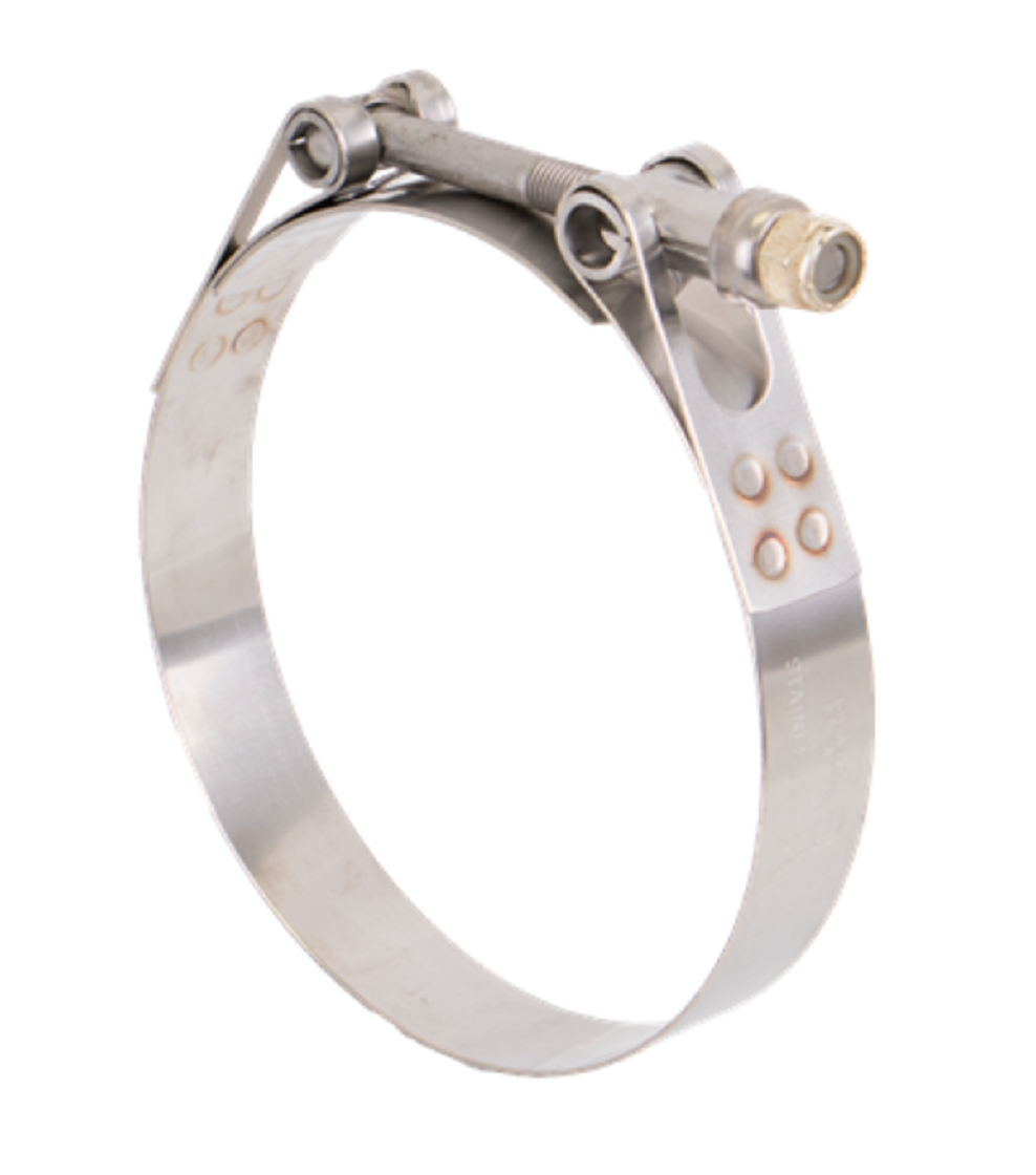 Banjo 4 Inch Stainless Steel T-Bolt Hose Clamp 4-9/16"- 4-15/16" - TC456