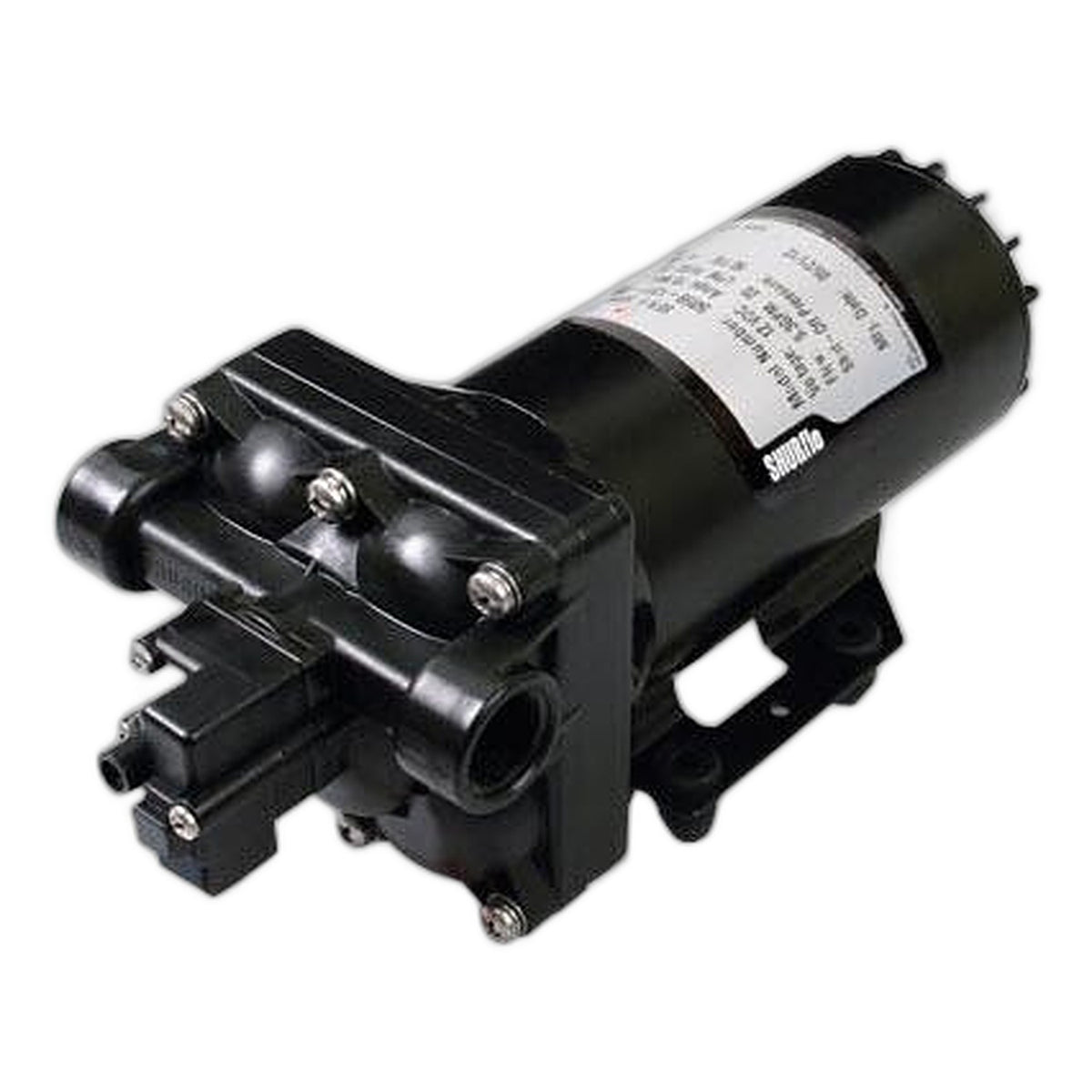 Shurflo High Flow Bypass Diaphragm Pump 12V DC Max 5.3 GPM 90 PSI - 5059-3610-D011