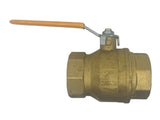 Hypro Full Port Brass Ball Valve 600 Max PSI, 2" FNPT - 171N-200