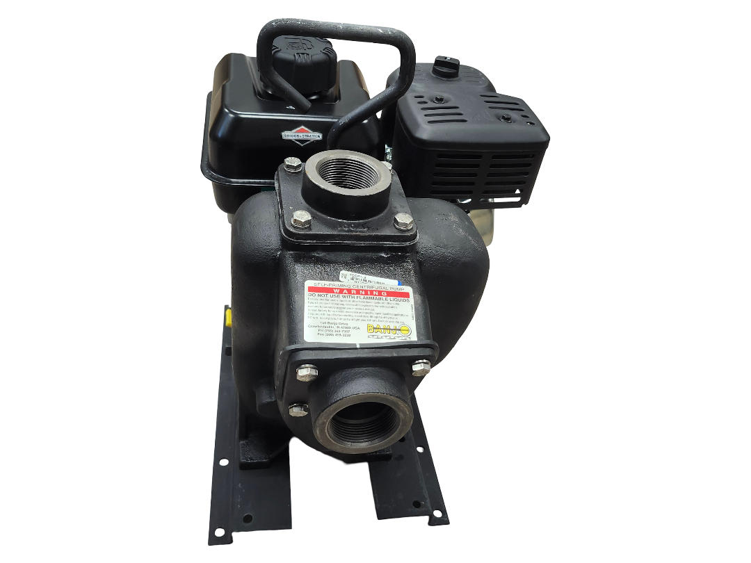 Banjo 1.5 Inch Cast Iron Pump w/ 3 HP Briggs & Stratton Engine - 150PI-3