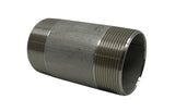 Hypro Stainless Steel Nipple 304 Stainless Steel 2" MNPT x 4" Long - 7200400