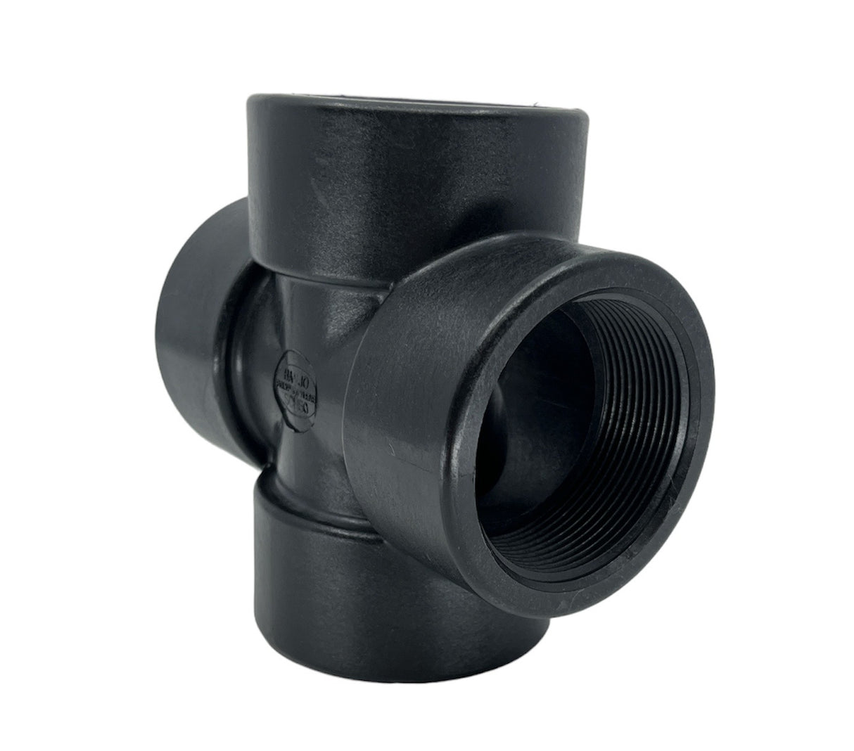 Banjo Polypropylene Cross Pipe Fitting 1-1/2" NPT Female - CR150