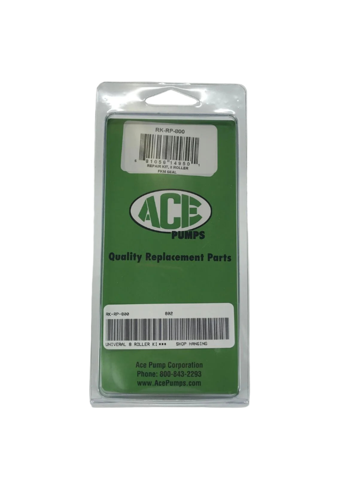 Ace Pumps Universal Repair Kit For 800C 8-Roller Pump - RK-RP-800 (14950)
