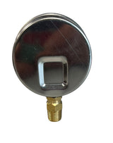 Hypro Glycerin Filled Pressure Gauge 2-1/2" Face 1/4" LM Stem, 0-60 PSI - GG60
