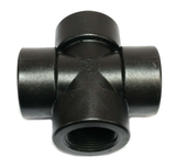 Banjo Polypropylene Cross Pipe Fitting 1/4" NPT Female - CR025