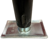 Northfield 10in Top Wind Round Trailer Jack, 2000 LB Capacity - RD200-TWS-TMR-PZ