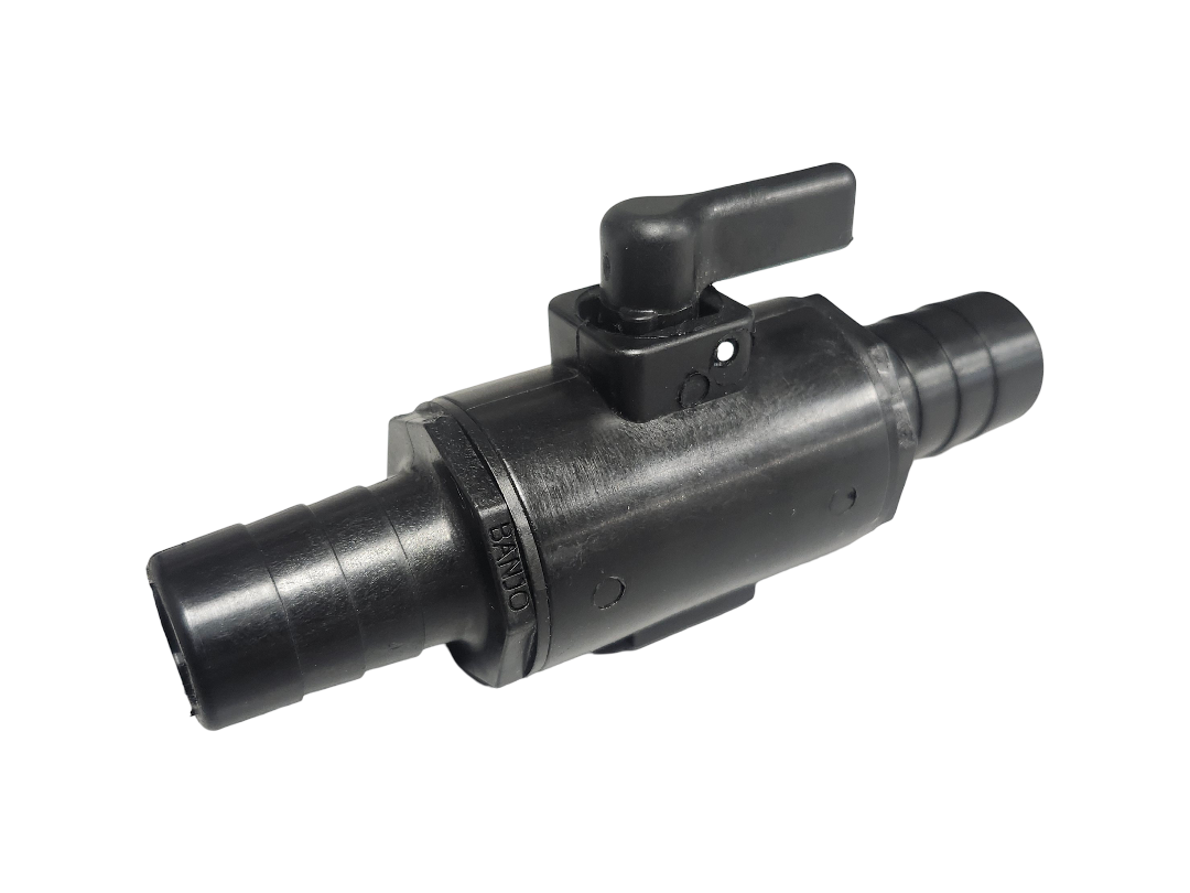 Banjo 3/4" Hose Barb Micro Valve with FKM Seals - LVHB075V