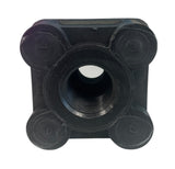 Banjo Full Port Threaded Bolted Tank Flange with EPDM Gaskets 3/4" X 1" - BF075