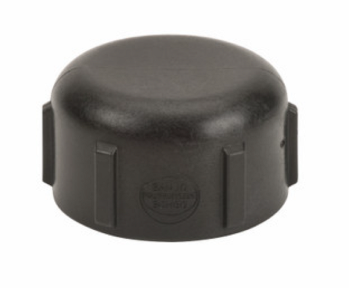 Banjo Black Poly Pipe Cap 1" Female NPT - CAP100
