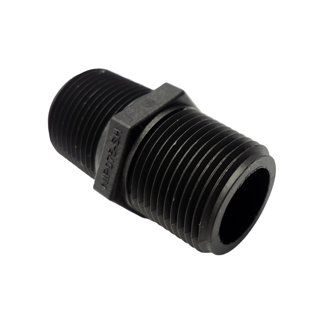 Banjo Short Poly Nipple Pipe Fitting 3/4" - NIP075-SH