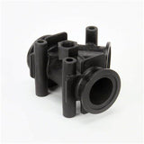 Banjo Y Flange Coupling 2" Full Port 45 Degree  w/ .75" gauge port - M220YG45