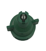 TeeJet Stainless Steel Air Induction Tip With Cap, Green - AIC110015-VS