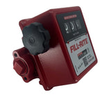 Fill Rite 5 to 20 GPM 3 Digit Cast Aluminum Mechanical Fuel Transfer Meter 3/4" FPT (Gallons) - 807C