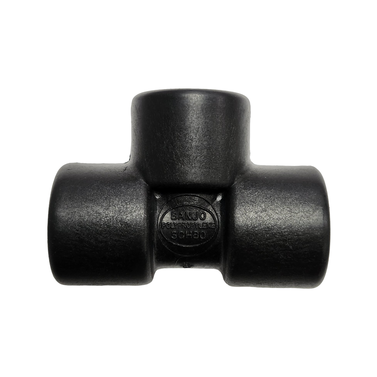Banjo Threaded Poly Tee Pipe Fitting 1/2" FNPT - TEE050