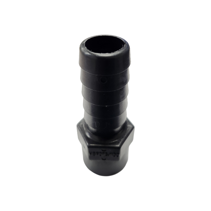 Banjo Poly Hose Pipe Fitting Adapter 3/4" FPT X 1" Hose Shank - HBF075-100