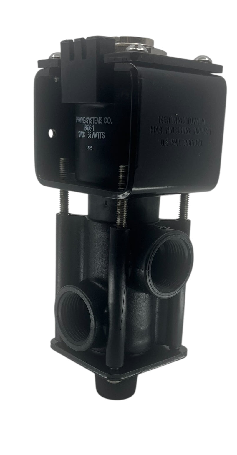 TeeJet DirectoValve Electric Control Valve Single Solenoid 12 Volt, 1" Inlet/Outlet - AA145H-1