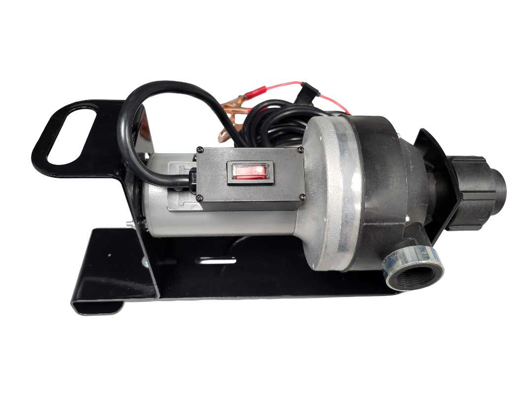 Flowserve CT6 12 Volt EDPM High Flow Pump Kit W/ Meter for Caged IBC Tanks - CT6-3E5GA-000