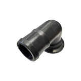 Banjo 90 Degree Manifold Hose Fitting Adapter 2" Flange X 2" Barb - M200BRB90