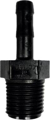 Banjo Hose Fitting 3/8" Male Thread X 1/2" Hose Barb - HB038-050