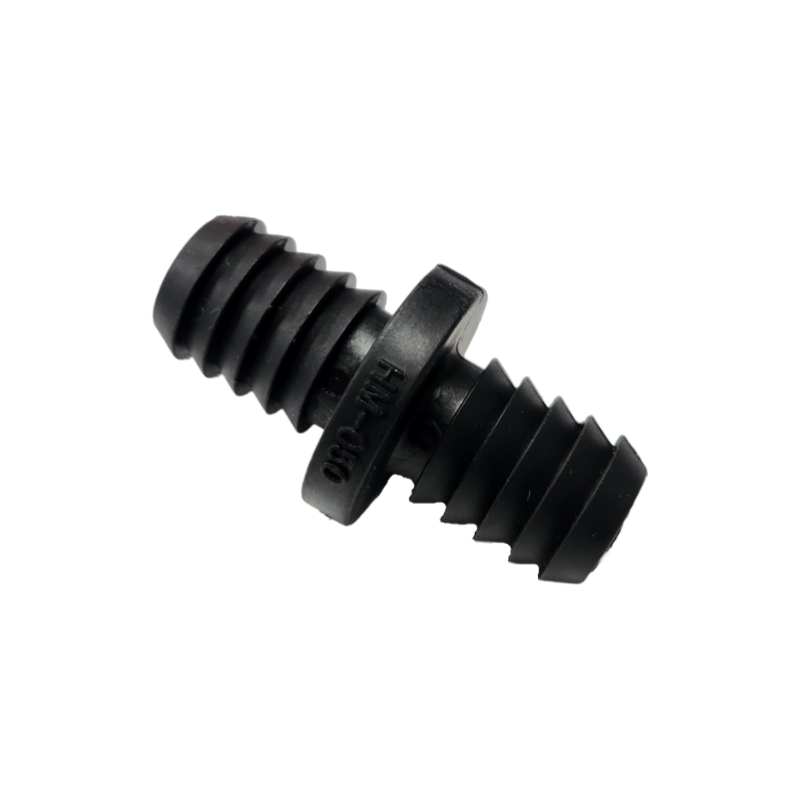 Banjo Black Polypropylene Hose Mender Fitting 1/2" X 1/2" - HM050
