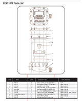 Flowserve Drive Dog Cone with Magnet For SEM-10 and SEM-10FT Flow Meter - S10-14