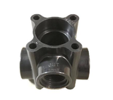 TeeJet Body For 144A and 144P Solenoid Valve, Black Polypropylene - CP14801-PP