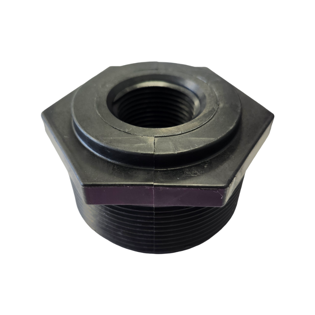 Banjo Poly Pipe Reducer Bushing 2" MPT X 3/4" FPT - RB200-075