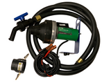 FlowServe 12 Volt CT6 EDPM Chemical Pump With Hose, Valve, Spout, Bracket, 2"QC - CT6-1E5BA-005