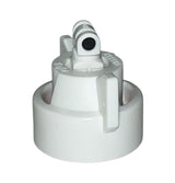 TeeJet Turbo TwinJet White Polymer Nozzle Assembly with Cap - TTJ60-11008VP-CE