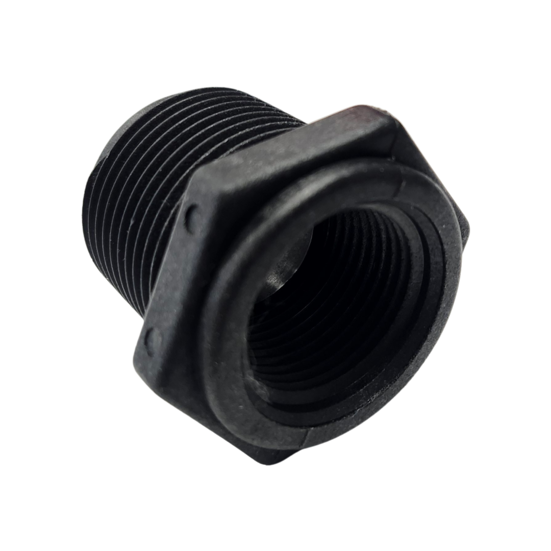 Banjo Poly Pipe Reducer Bushing 1" MPT X 3/4" FPT - RB100-075
