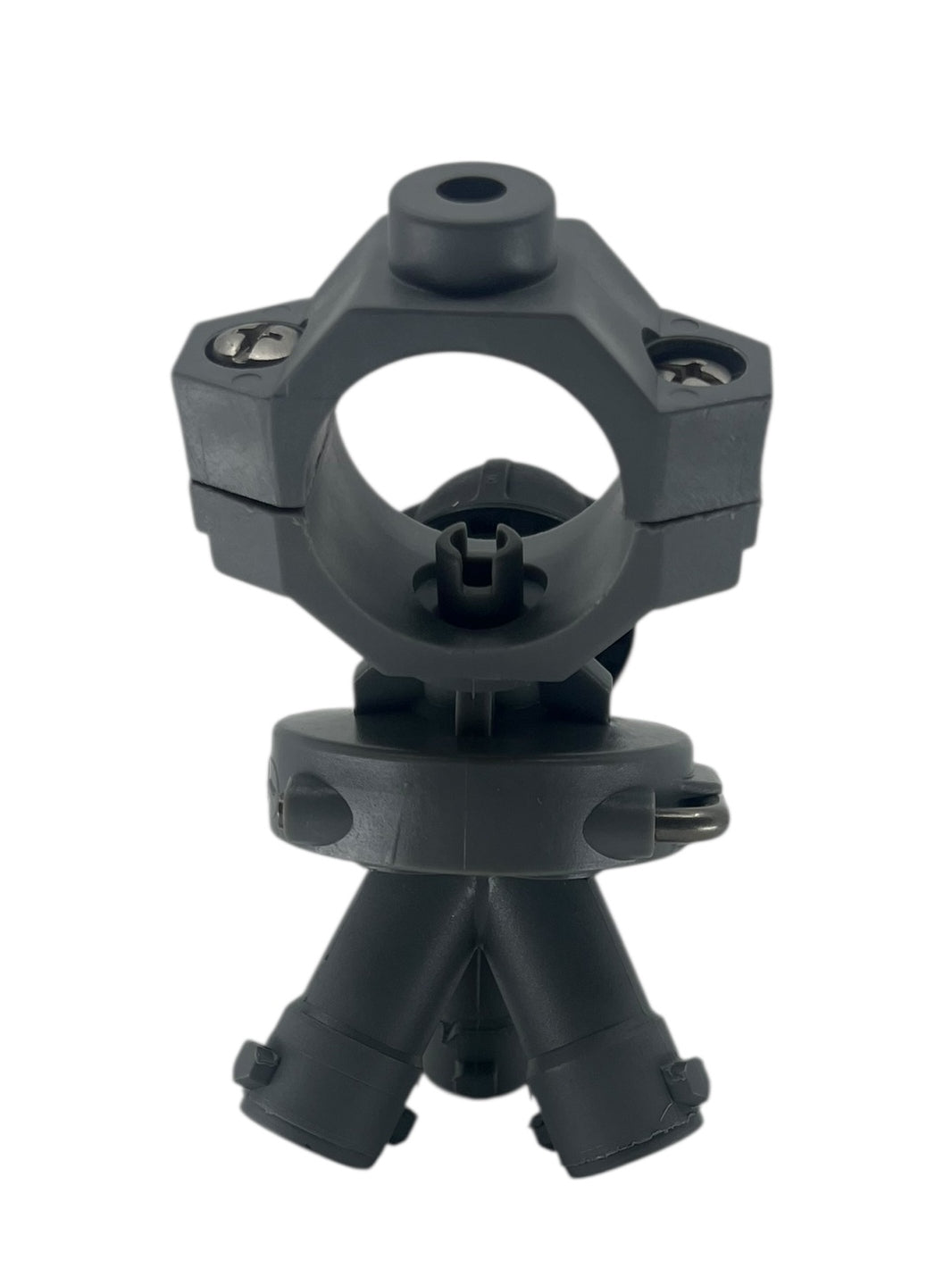 Hypro Poly Wet Boom Hinged Clamp Triple Nozzle Body 1" Blue Check - 4012265P