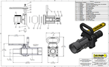 Banjo 2 Inch Full Port Easy-Fill Poly Valve With Carry Handle - VSBHB205FP