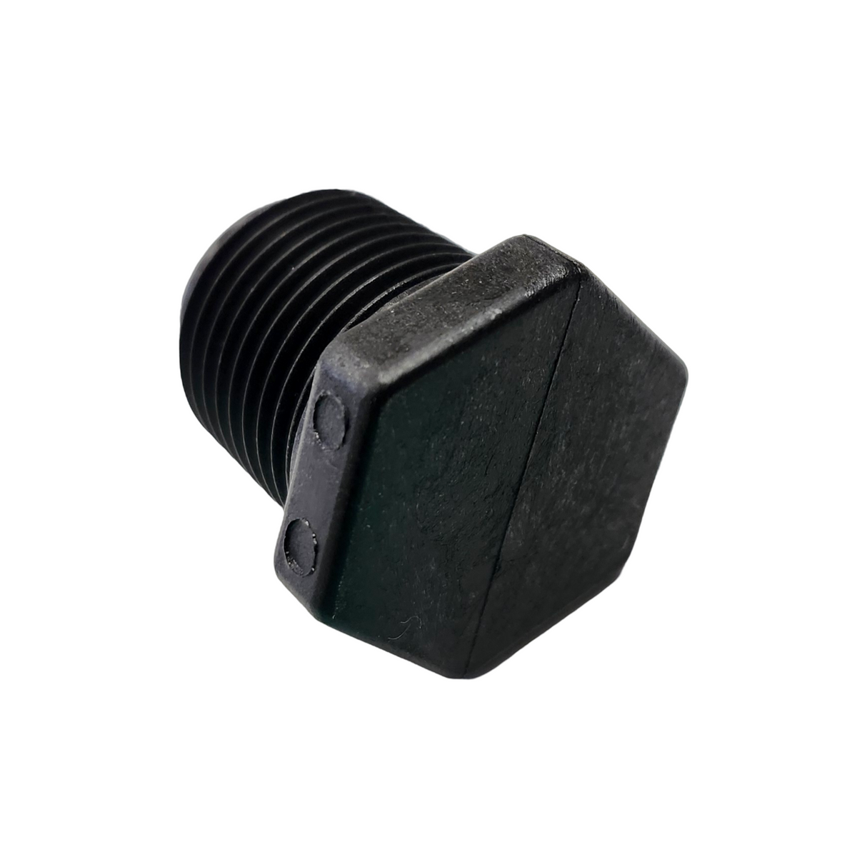 Banjo Reinforced Black Poly Pipe Plug 1/2" MPT - PLUG050