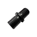 Banjo Black Polypropylene Hose Mender Fitting 1-1/4" X 1-1/4" - HM125