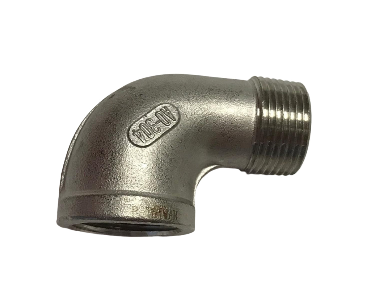 Hypro Stainless Steel 1 FPT x 1 MPT Street Elbow - 7SE100