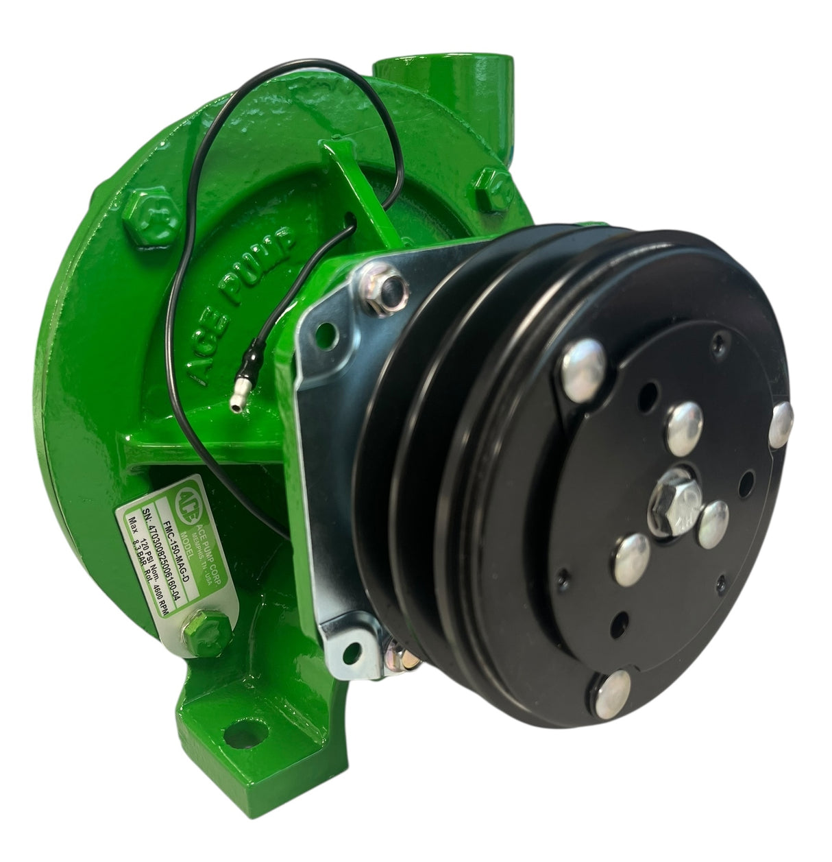 Ace Pumps Magnetic Clutch Driven Cast Iron Centrifugal Pump 1-1/2" x 1-1/4" - FMC-150-MAG-D