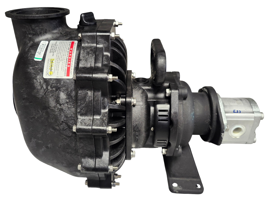 Banjo 3 Inch Wet Seal Pump w/ Hydraulic Motor 3" Manifold Inlet/Outlet- M350PHYW