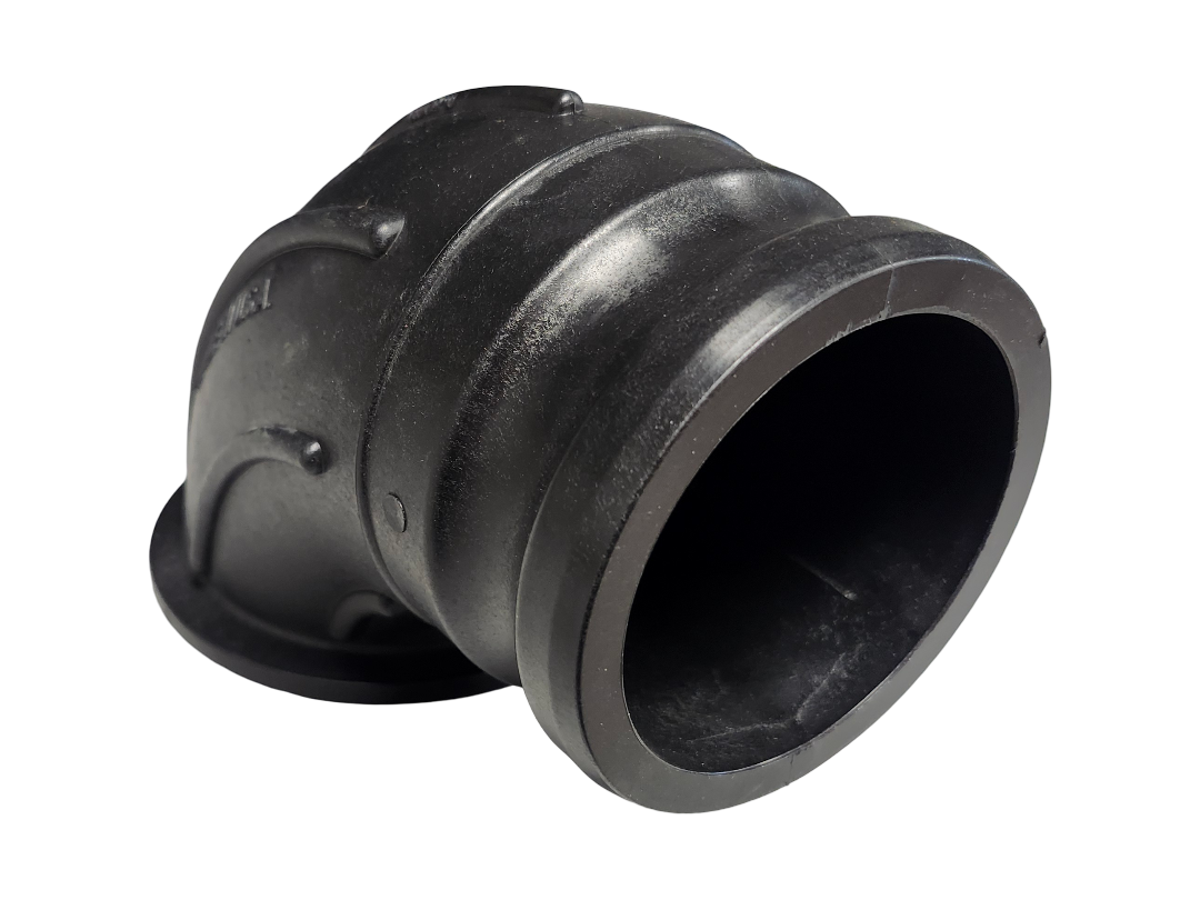 Banjo 3 Inch Full Port 90 Degree Manifold Sweep with Male Cam Lock - M300ASWP90