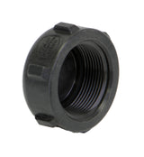 Banjo Black Poly Pipe Cap 1-1/2" Female NPT - CAP150