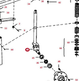 Agco Drive Train Wide Front Shaft Spra-Coupe 218, 220/230, and 223 - 6625162