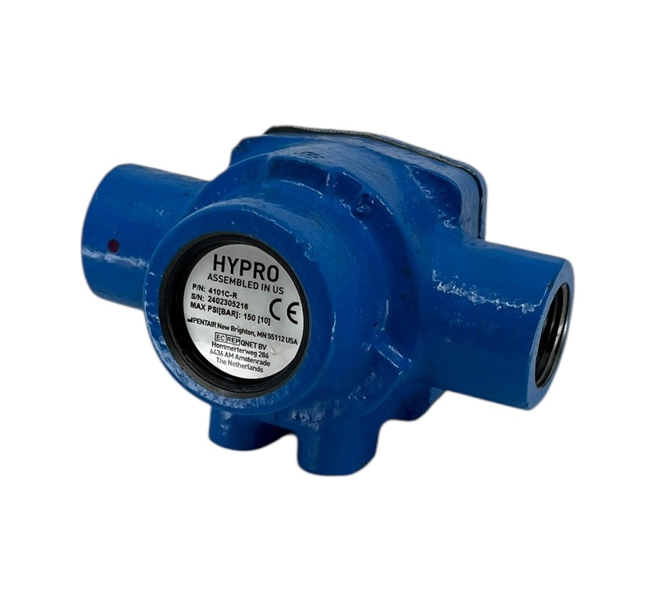 Hypro Cast Iron 4 Roller Pump Reverse Rotation 7 GPM 3/4" NPT - 4101C-R