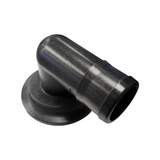 Banjo 90 Degree Manifold Elbow Adapter 3" Flange X 2" FP Barb - M300220BRB90