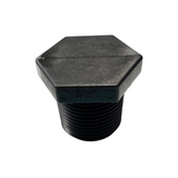 Banjo Reinforced Black Poly Pipe Plug 3/4" MPT - PLUG075