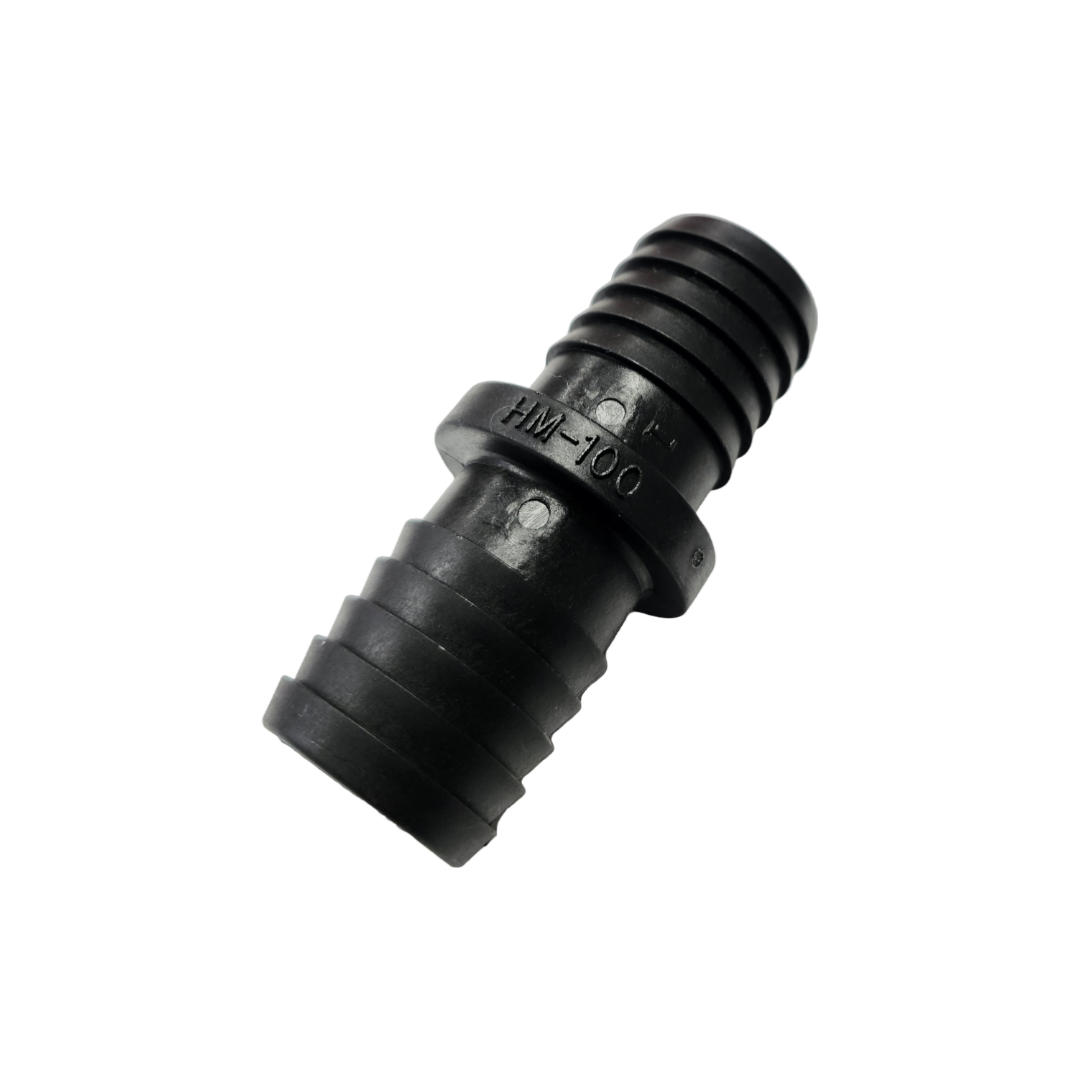 Banjo Black Polypropylene Hose Mender Fitting 1" X 1" - HM100