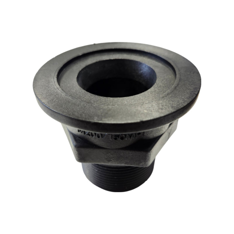 Banjo Hose Pipe Fitting Adapter 2" Flange X 1-1/2" Male Thread - M200150MPT