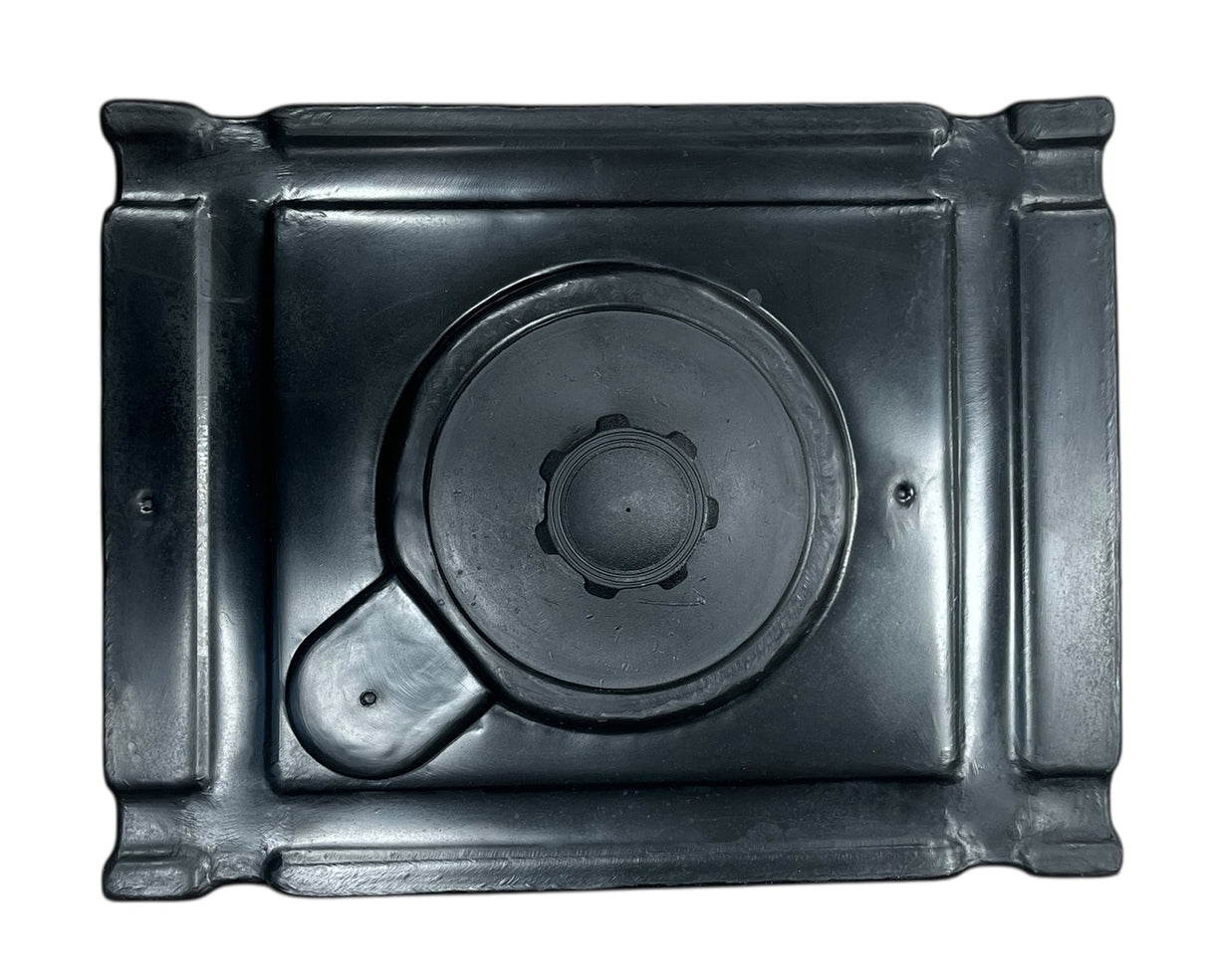 Ace Roto Mold Poly 12 Gallon Fuel Tank Rectangle XLPE With 1/4" Brass Fitting - SP0012-FUWB